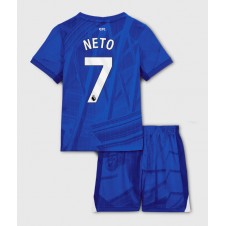 Chelsea Pedro Neto #7 Hjemmedraktsett Barn 2025-26 Kortermet (+ korte bukser)